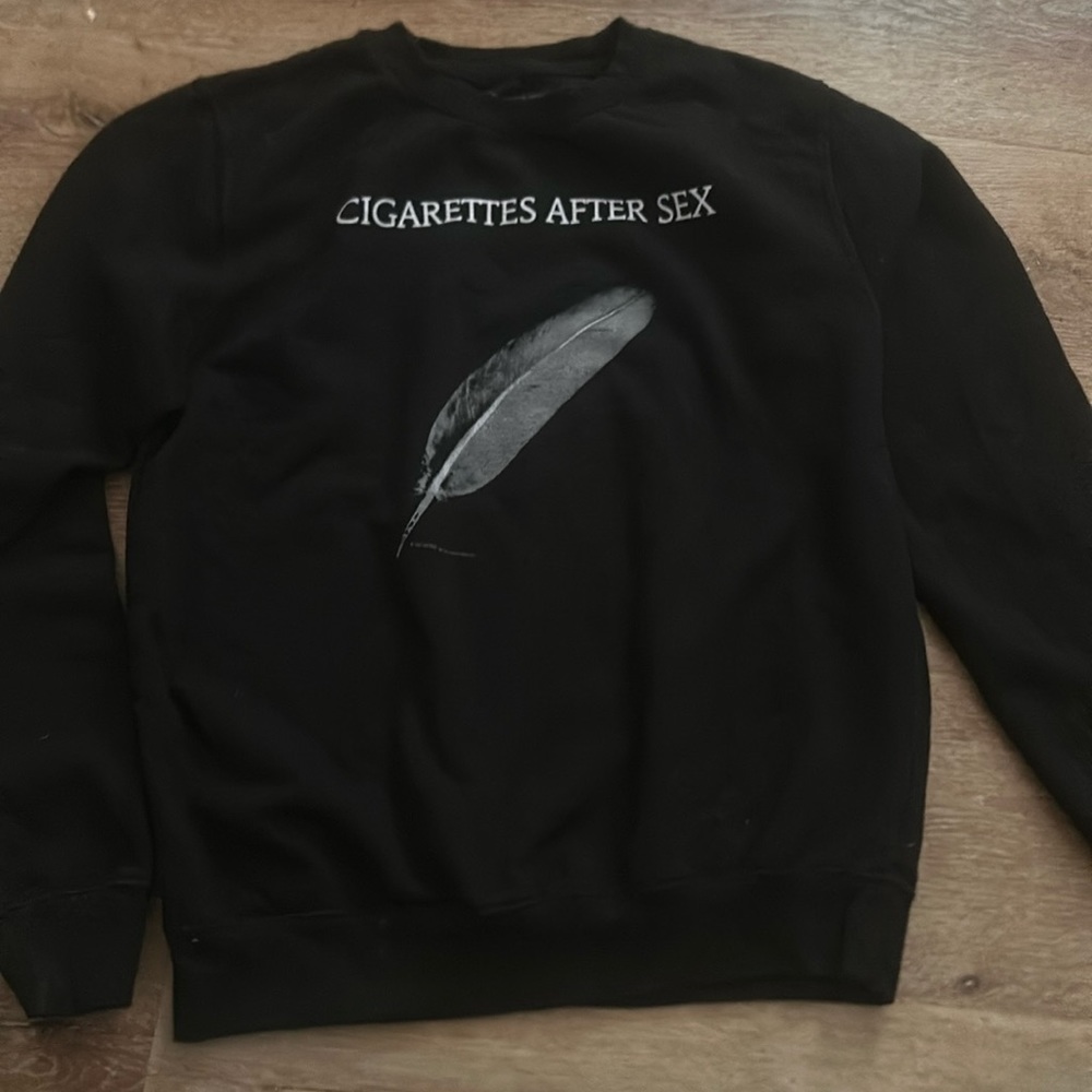 cigarettes after sex crew neck bought from new york concert for $65 worn once